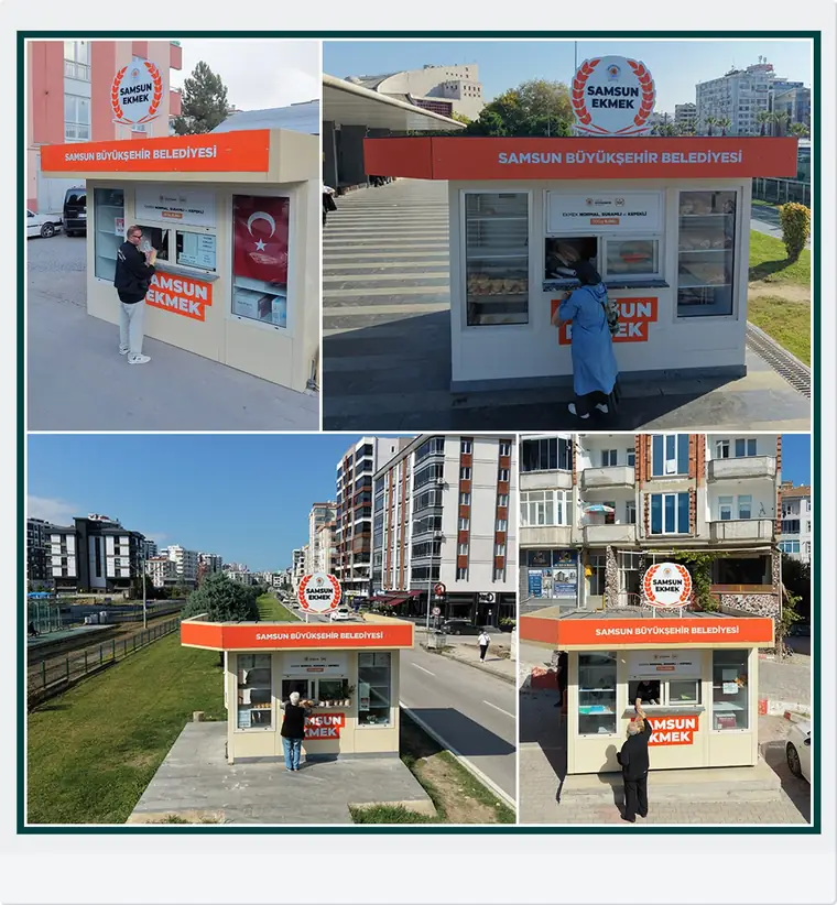 Samsun Ekmek Noktalarımız